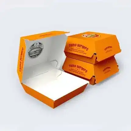 Custom Printed Burger Boxes With Logo